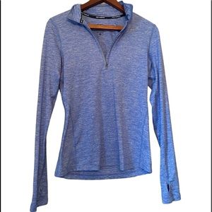 Women’s Nike Dri Fit Light Blue Athletic Jacket